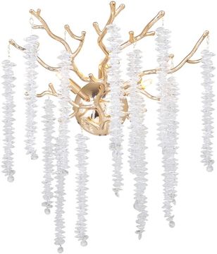 Настенный светильник (бра) 3*G9 FR1010WL-03G золото Mineral Crystal Freya