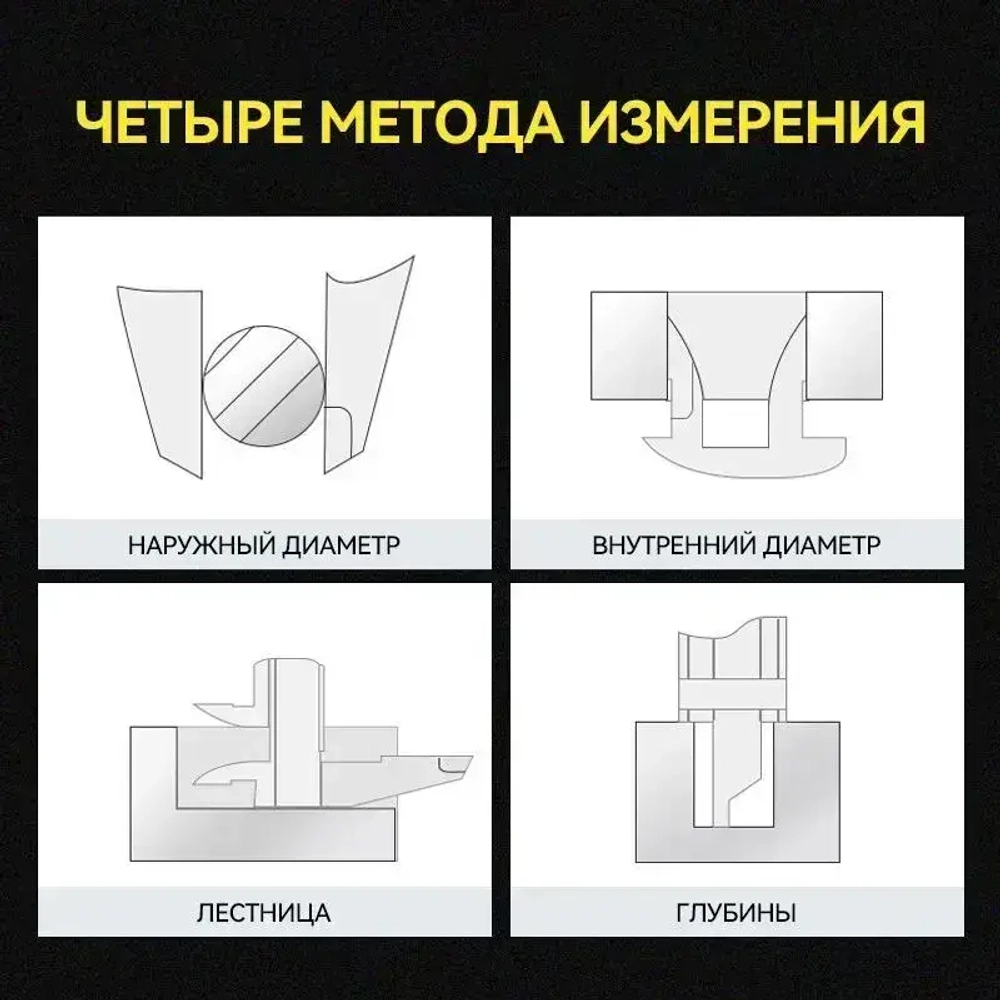 Штангенциркуль 225 мм 0-150 мм