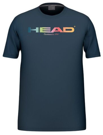 Футболка для мальчика теннисная Head Jr Rainbow - небесный