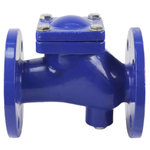 Ball check valve Elephant PN16-NBR, body material - cast iron GGG50, closure element material - cast iron GGG50, seal - NBR