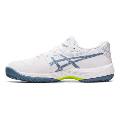 Детские теннисные кроссовки ASICS Gel-Game 9 GS Clay Court Shoe Kids - White, Dark Blue