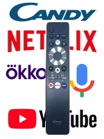 Пульт для телевизора Haier 0530069334 (HTR-U29C candy, 0530067662)