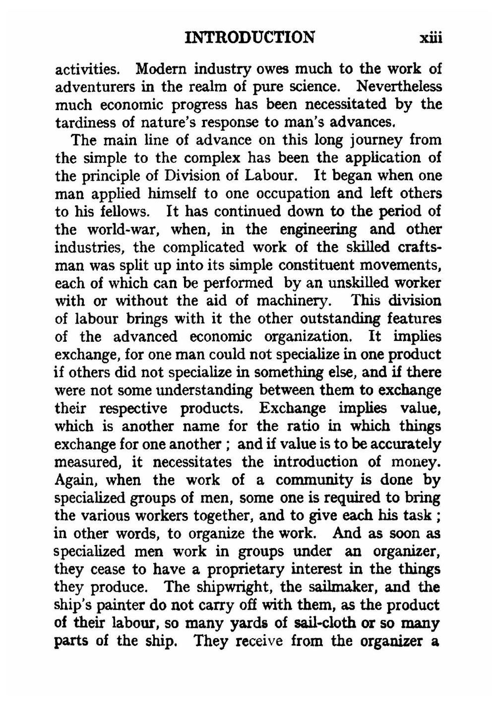 Economics | Cunnison James