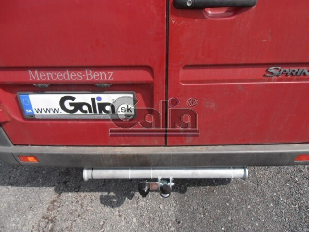Фаркоп оцинкованный Galia M034C для Mercedes Sprinter Classic 2013-, Mercedes Sprinter 1995-2006, Volkswagen LT 1995-2006(паспорт и сертификат в комплекте)(без электрики)