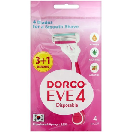 Станок для бритья DORCO EVE3 4 шт