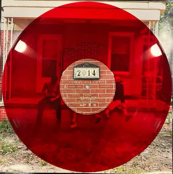 J. Cole – 2014 Forest Hills Drive - Red 2LP