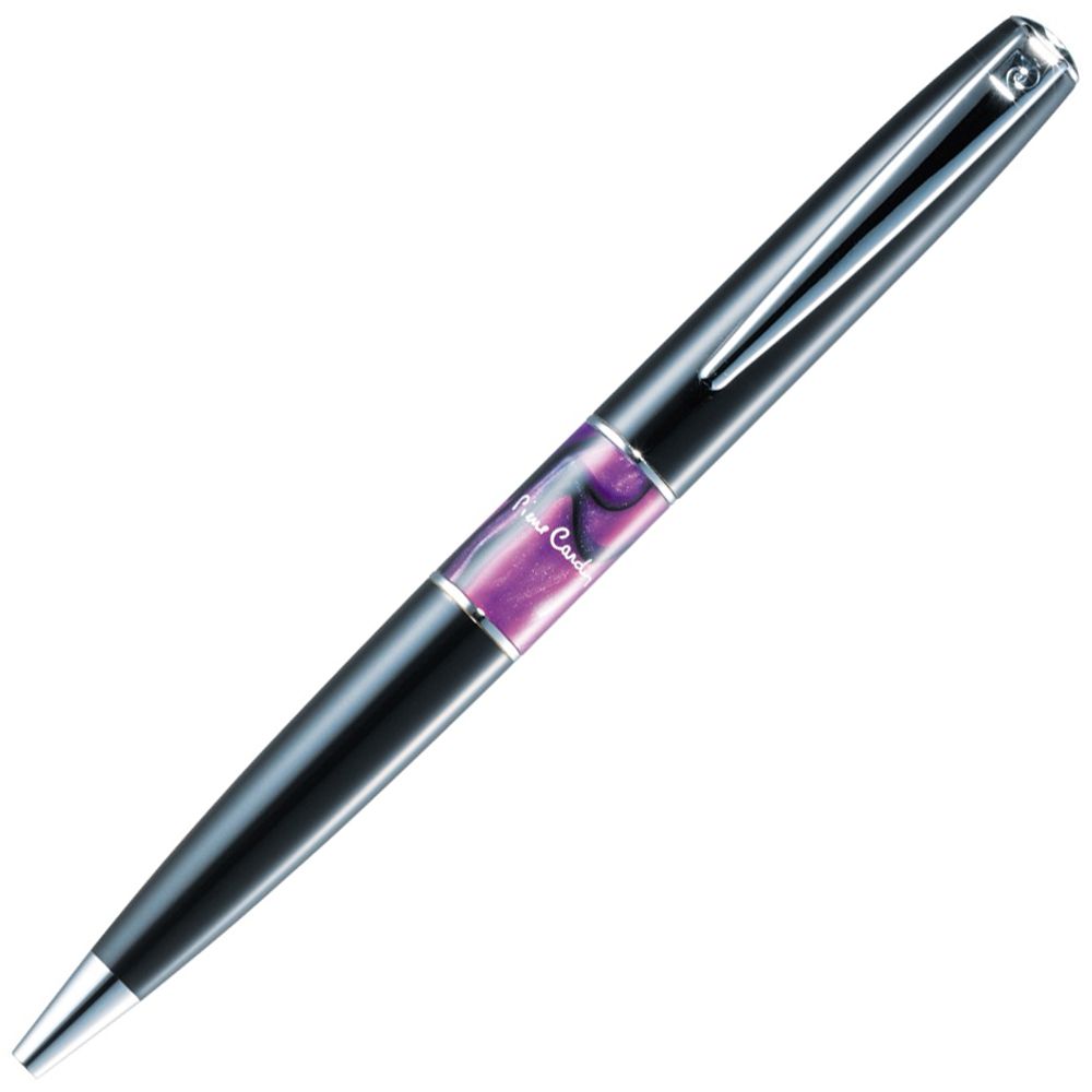 Шариковая ручка Pierre Cardin LIBRA PC3405BP-02  черная с фиолетовым в подарочной упаковке