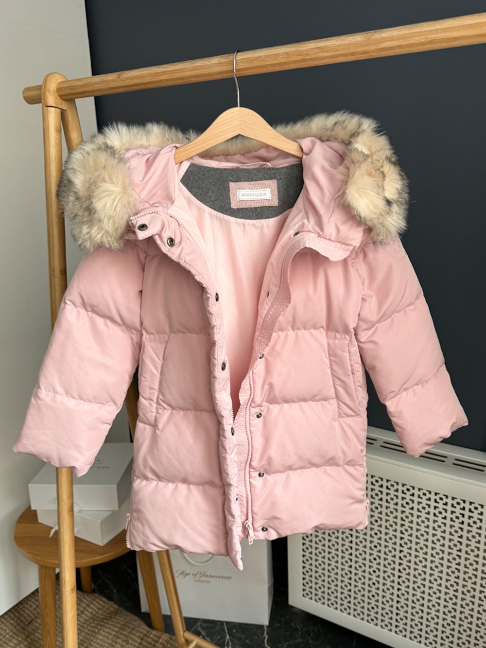 Пуховое пальто Monnalisa, 116
