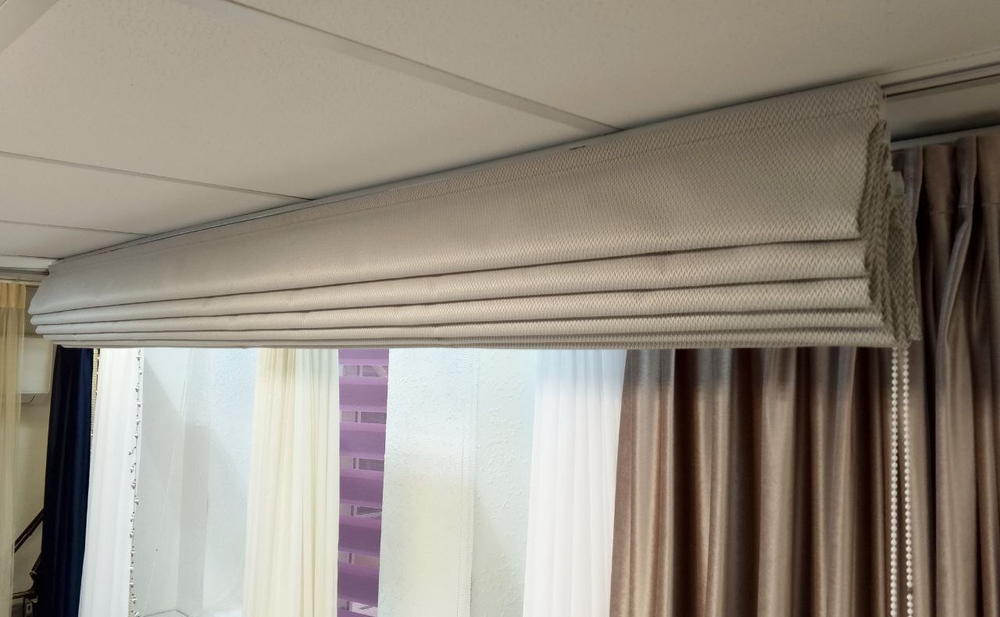 Римская штора из ткани Deco Line "Жаккард один"