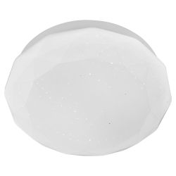 Светильник потолочный светодиодный ЭРА Классик без ДУ SPB-6 Slim Sparkle 18W-4K 4000К | Светильники SPB-6 без ДУ