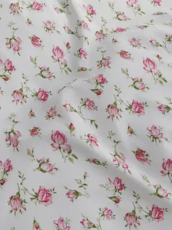 Постельное белье Полисатин Мечта "Бутоны роз" 1,5-сп Наволочка 50х70 см 1 шт Простынь 150x215 смПододеяльник 145x215 см