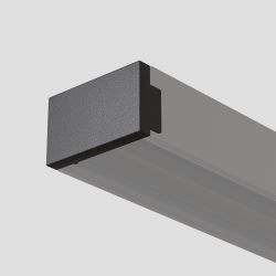 Заглушка для накладного шинопровода, 2 шт. Maytoni Basity TRA172EC-11B