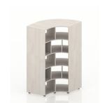 Стеллаж радиусный 4П коллекции Поколение А