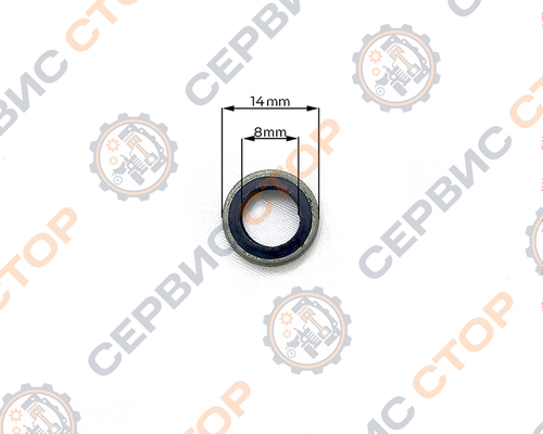 Шайба топливопровода низкого давления (прорезиненая) 7*15*2 180/190N