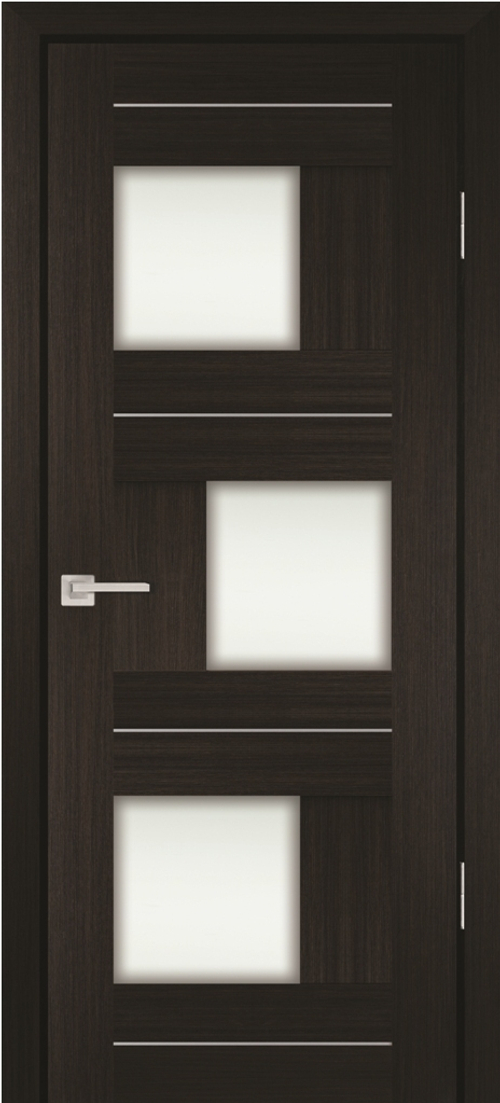 Дверь PS-13 / Цвет Мокко / белый сатинат / Двери PROFILO PORTE