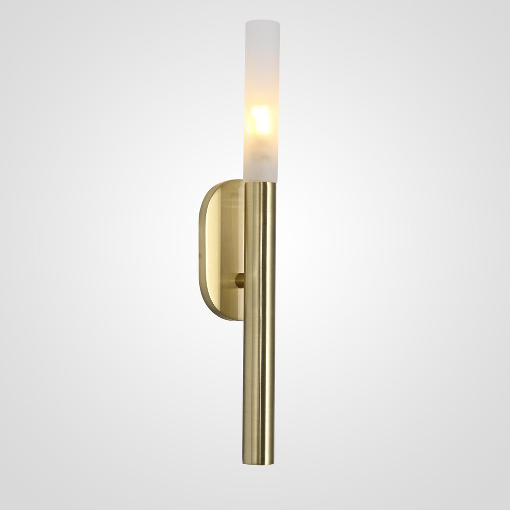 Бра Rousseau Small Bath Sconce Brass By Imperiumloft