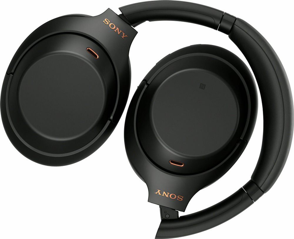 Беспроводные наушники с шумоподавлением Sony WH-1000XM4, Black | Черный