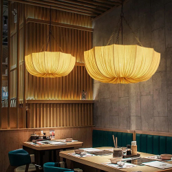 Элегантный подвес в мягком, складчатом дизайне