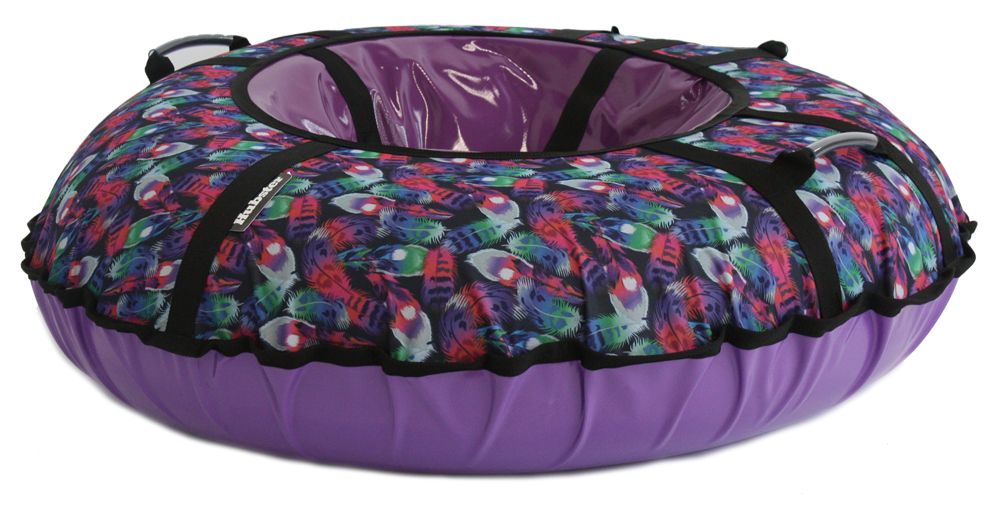 Тюбинг Hubster Фьюжн Перья фиолетовый