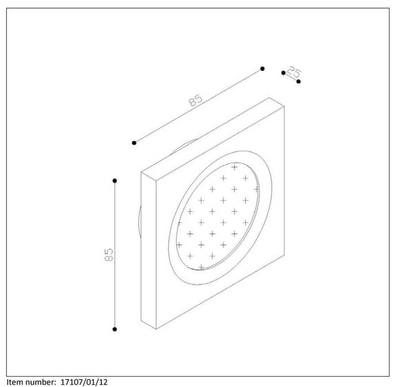 Уличный светильник Lucide Hahne 17107/01/12