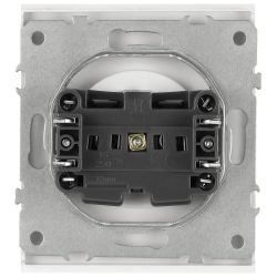 Розетка ЭРА Arktik 16-2106-01 без заземления 2P 16А-250В белый