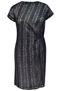 Платье женское 1745ЛП, Синее серебро #241СС051745ЛП