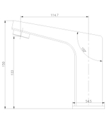 Смеситель для умывальника бесконтактный (сенсорный) LEMARK PROJECT - LM4650CE