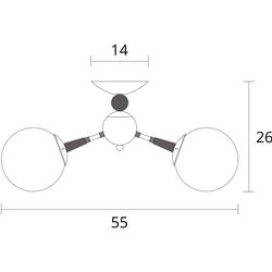 Потолочная люстра Arte Lamp