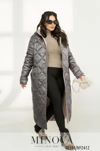 Куртка 2412-серый Minova