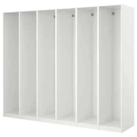 Каркас гардероба - IKEA PAX, 300x58x236 см, белый ПАКС ИКЕА
