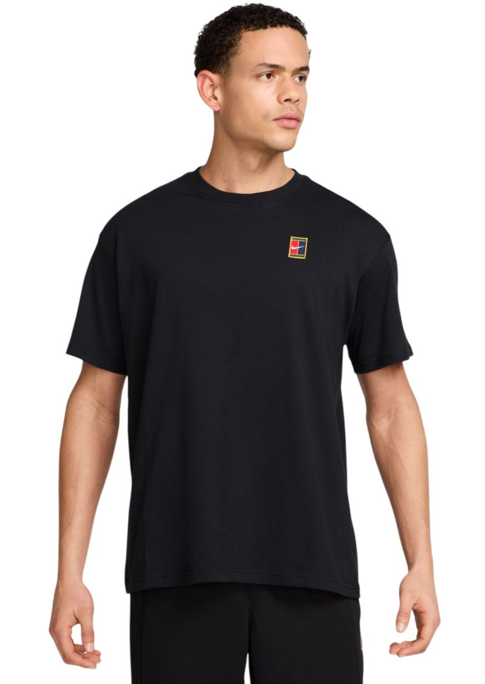 Мужская теннисная футболка Nike Court Max90 - black