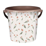 Ведро пластиковое 10л. "Сиеста" Цв. Тюльпан фраппе