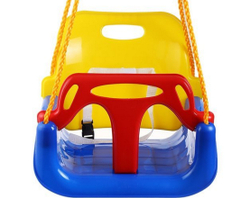 Качели кресло Капризун 3 в 1 красный жёлтый синий FPP-S027