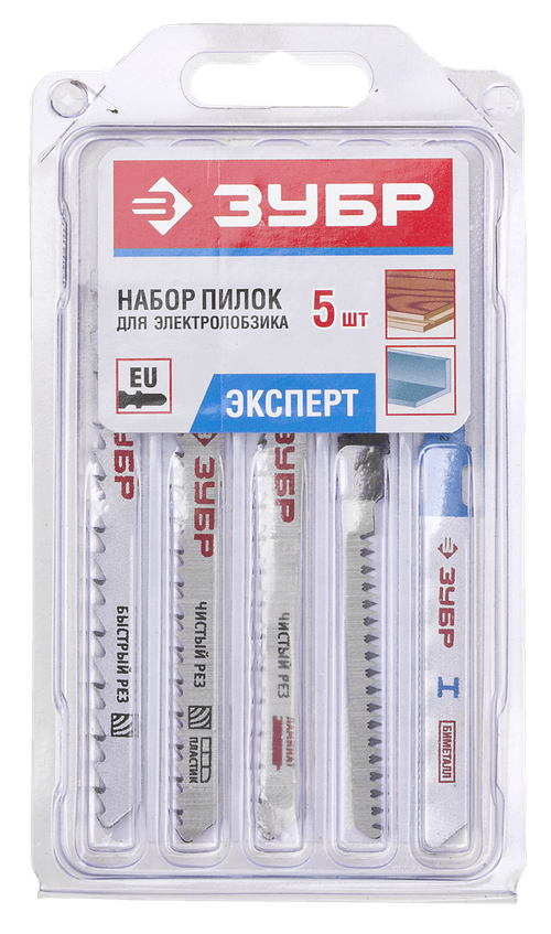 15580-H5 Набор полотен для электролобзика, 5 предметов