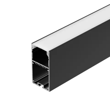 Профиль LINE-S-3667-3000 BLACK  (Arlight, Алюминий) 042903