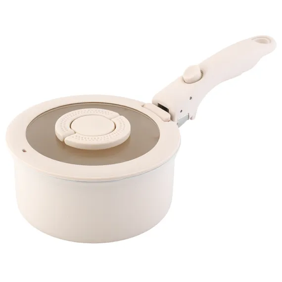 Ковш с крышкой и съемной ручкой smart ceramic, D18 см