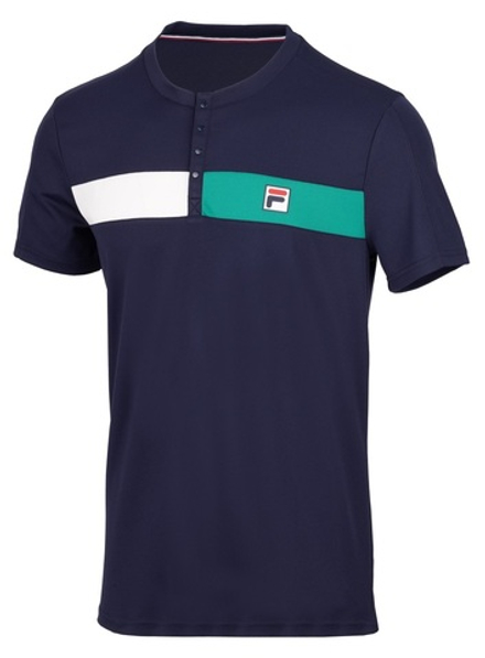 Теннисное поло Fila US Open Emilio T-Shirt - Blue