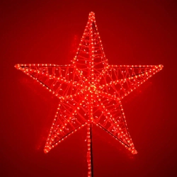 Макушка Кремлевская 75 см. для елей высотой от 6 до 12 м., красная, Green Trees (krem-75red)