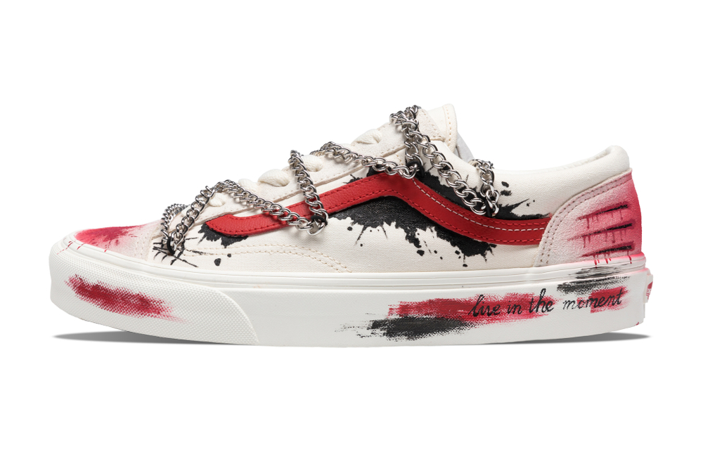 Vans Style 36 Marshmallow Racing Red 32Day