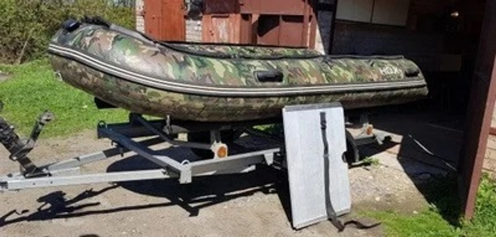 Лодка ПВХ HDX OXYGEN 370 (камуфляж) AL