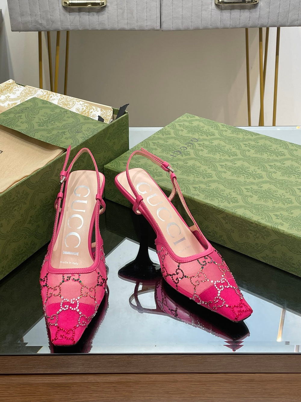 Gucci GG Slingback Pump 7.5 cm