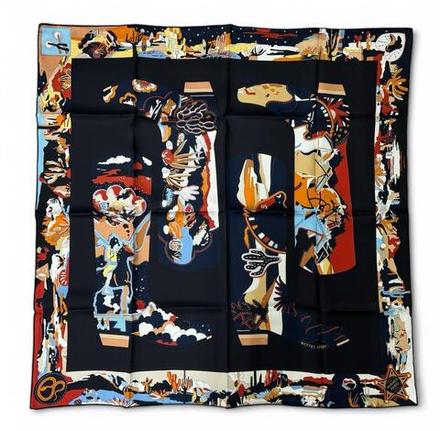 Платок Hermes 90х90 см