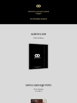 Альбом INFINITE - 13egin 7th Mini Album PLATFORM Version