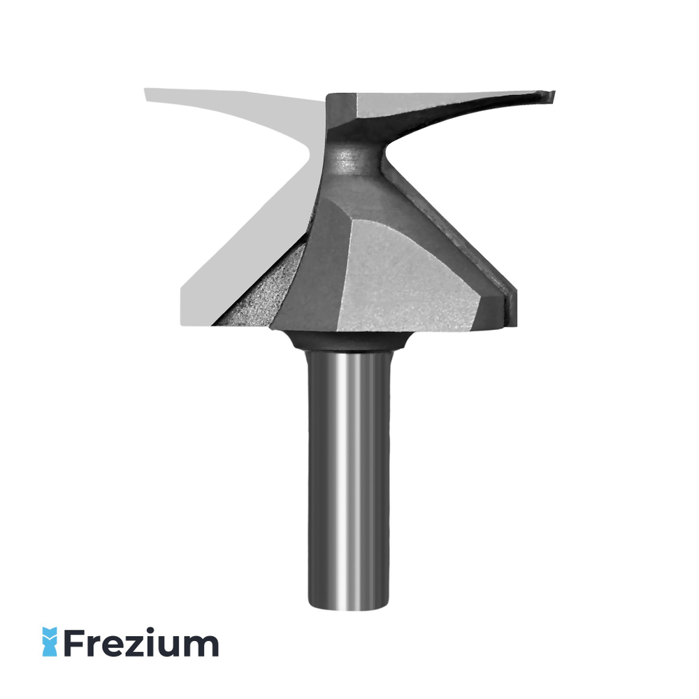 Фреза для сгиба материала "Frezium" (47x12x31.2 R30; SGF-501-R30) Фреза для сгиба материала "Frezium" (47x12x31.2 R30; SGF-501-R30)