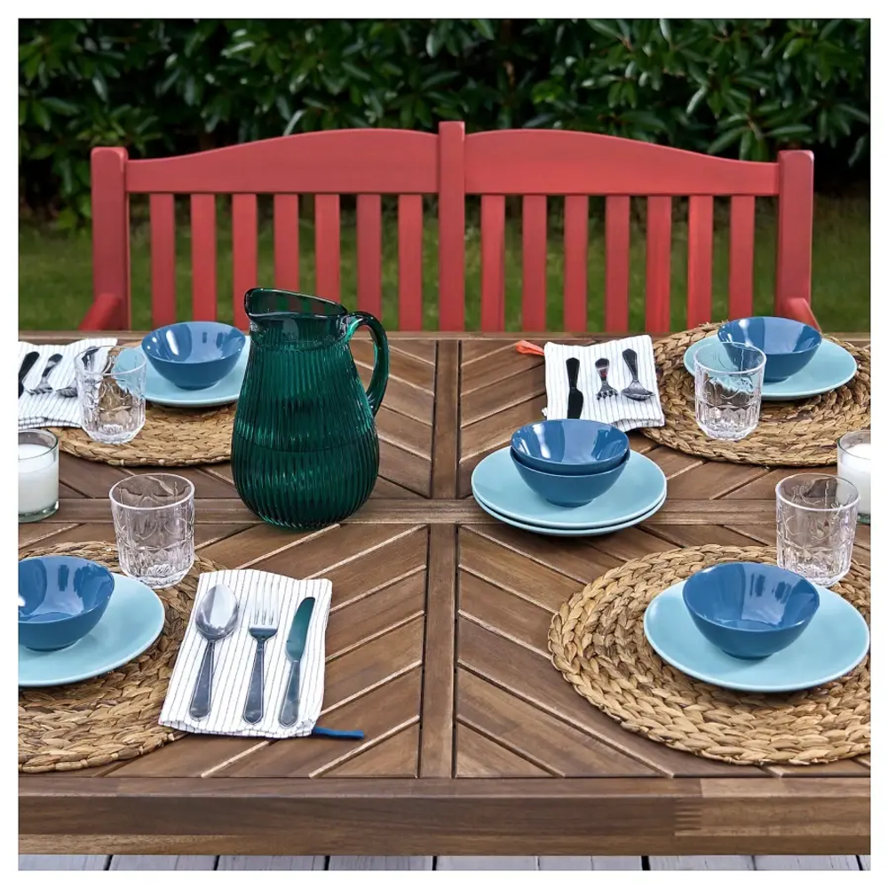 Садовый банк - IKEA PÄRONHOLMEN/PARONHOLMEN, 111x70x83см, красный, ПЭРОНХОЛЬМЕН ИКЕА