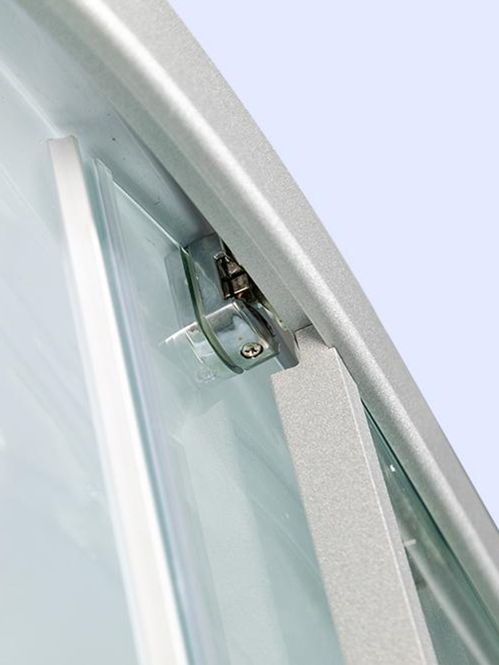 Душевая кабина WeltWasser WW500 Werra 1004 100x100 10000003233 профиль Хром стекло прозрачное