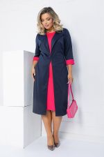 Платье На шпильке (темно-синее) П12676-4 LT Collection