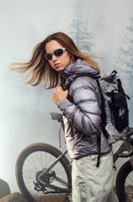 Куртка Nothomme Blue Water-Repellent Down Jacket "Gray Purple" Women’s