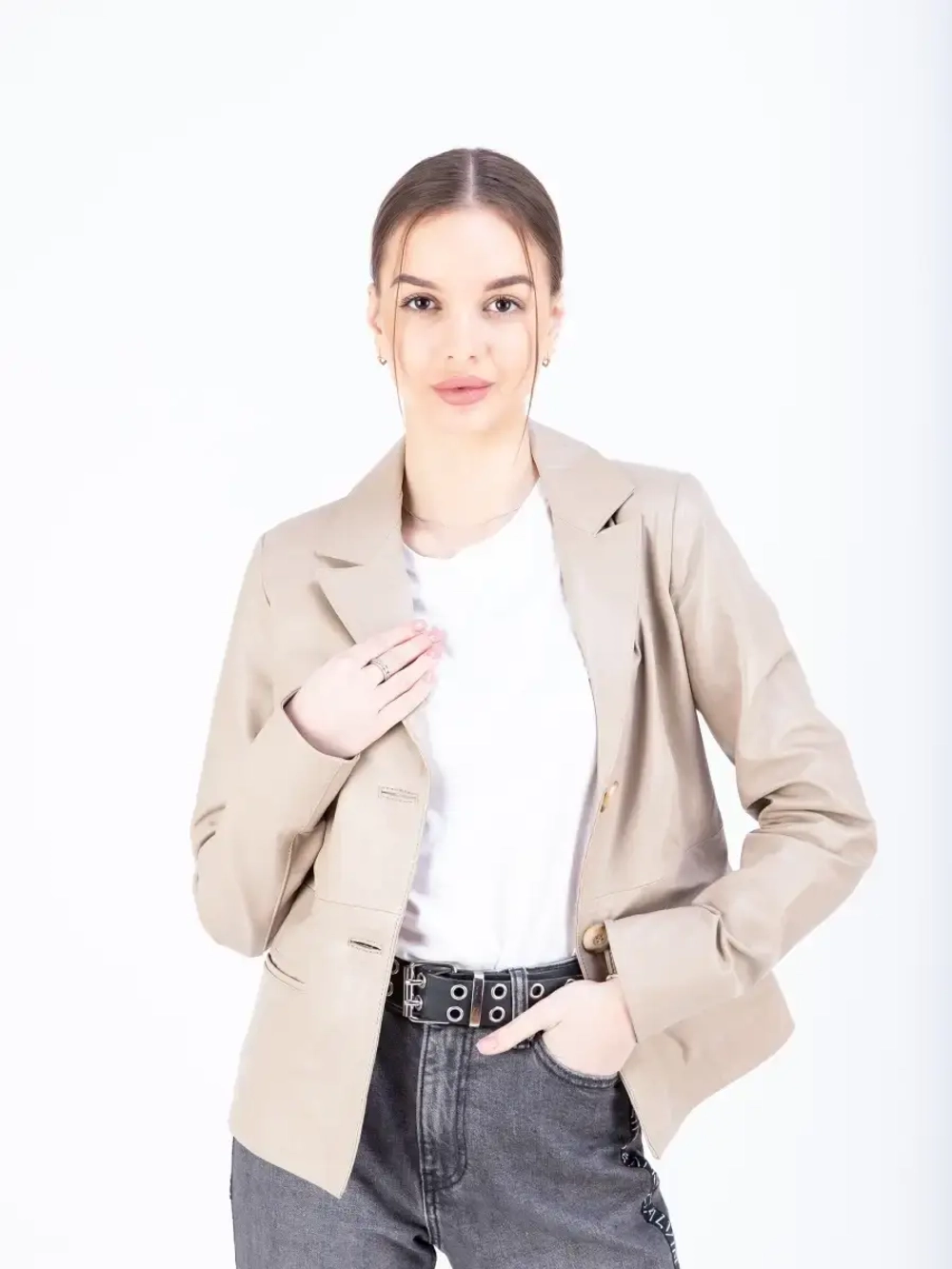 Куртка кожаная из натуральной кожи Турция