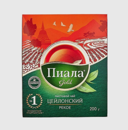 Чай Пиала Gold зеленый 200 гр